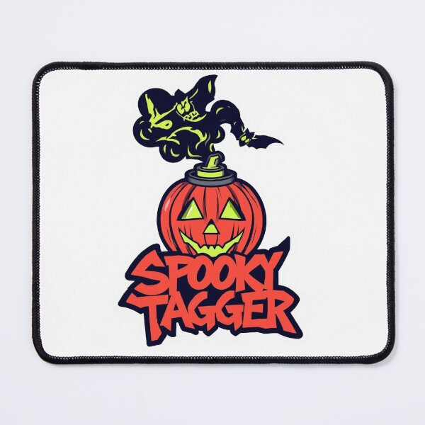 Item preview, Spooky Tagger – Halloween Graffiti Pumpkin Street Art T-Shirt & Sticker designed and sold by ZYNORAworld.