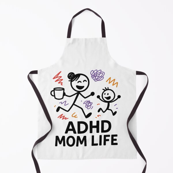 Item preview, ADHD Mom Life – Funny Parenting Chaos Coffee & Kids Design designed and sold by MomParentADHD.