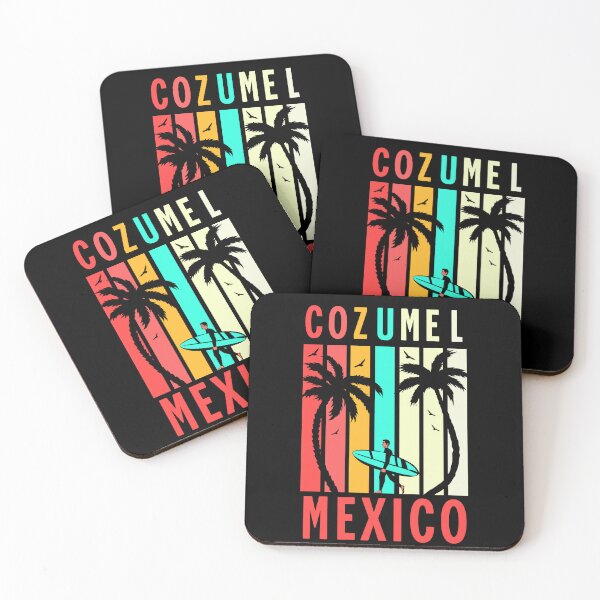 Item preview, Cozumel Mexico - Retro Style designed and sold by DarekShop.