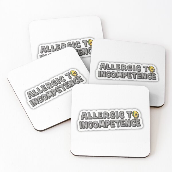 Item preview, Allergic To Incompetence and an Egg designed and sold by AlinaSCorner.