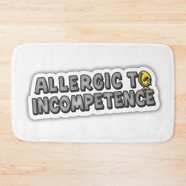 Item preview, Allergic To Incompetence and an Egg designed and sold by AlinaSCorner.