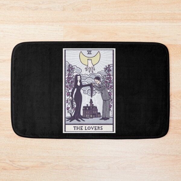 Item preview, The lovers - tarot - Addams family designed and sold by NomiBee.