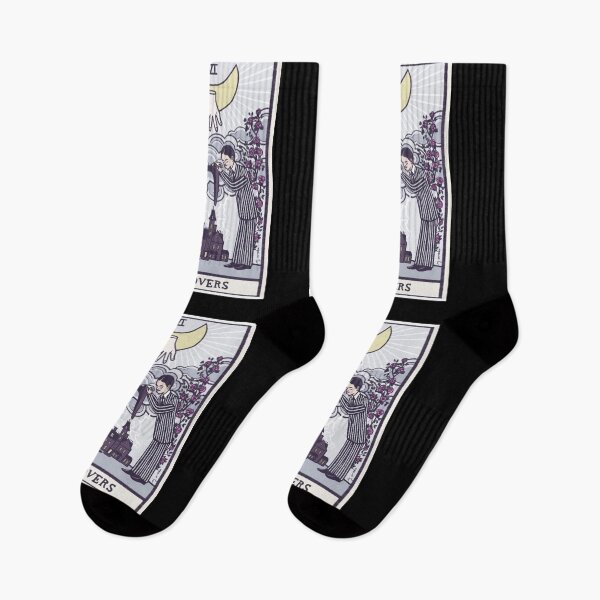 Item preview, The lovers - tarot - Addams family designed and sold by NomiBee.