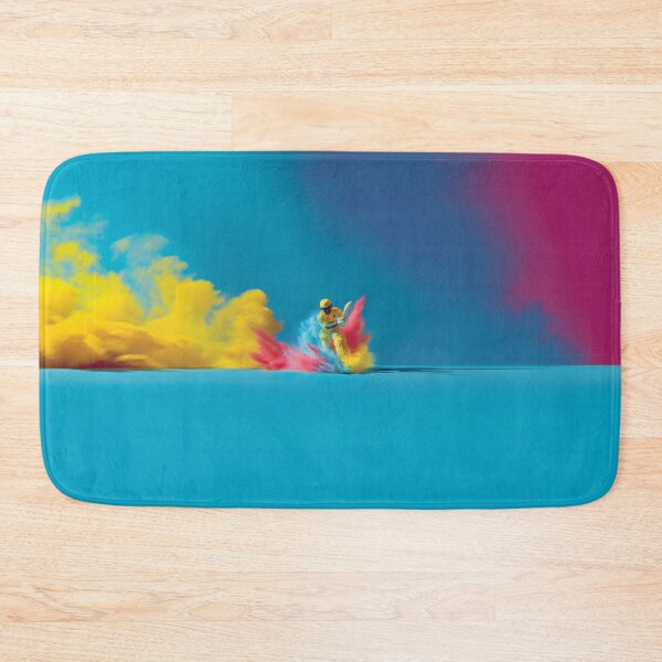 Item preview, Cricket player kicking up splashes of colour during a match Art Inspired By Nature And The Active Outdoors designed and sold by CDC40.