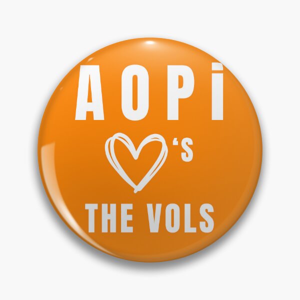 Item preview, Tennessee Sorority Football Gameday Pin Buttons designed and sold by Kickoff Buttons.