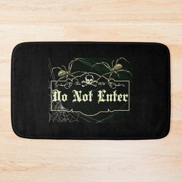 Item preview, Halloween Spider: Do Not Enter designed and sold by Old Urban Farmhouse Design Studio.