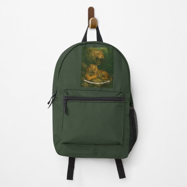 Item preview, The Fiercest Power Lies Within – Hidden Tiger Spirit designed and sold by GeoWild Designs.