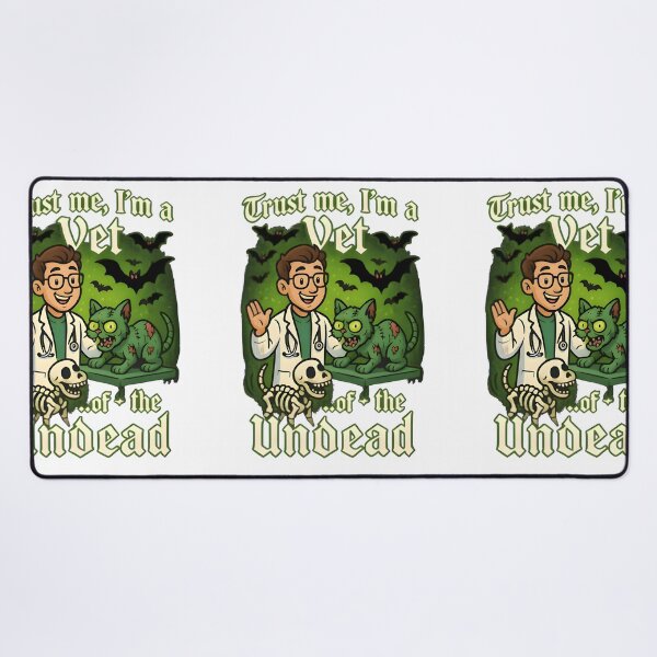 Item preview, Trust Me, I’m a Vet… of the Undead | Funny Halloween Veterinary Design designed and sold by Bettybee00.