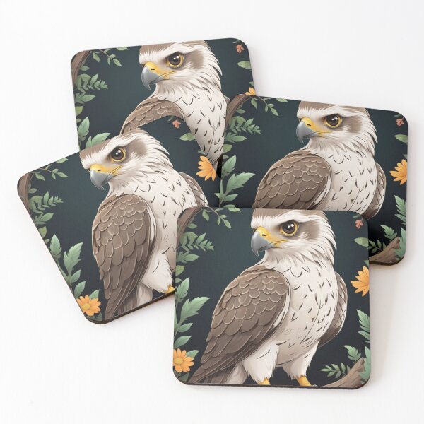 Item preview, Gorgeous Hawk in wildflowers designed and sold by Sweet Dreams Ambience.