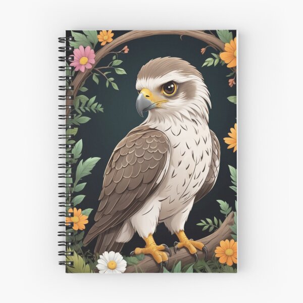 Item preview, Gorgeous Hawk in wildflowers designed and sold by Sweet Dreams Ambience.