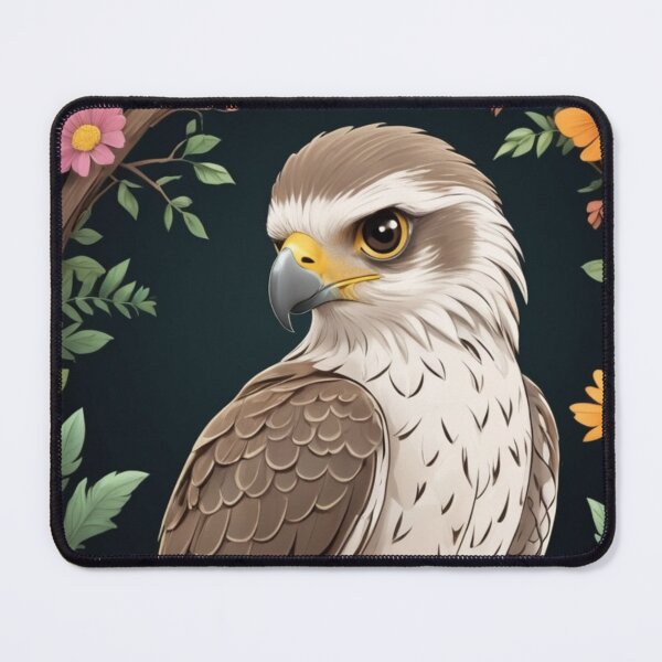 Item preview, Gorgeous Hawk in wildflowers designed and sold by Sweet Dreams Ambience.