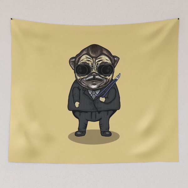 Item preview, detective pug designed and sold by kamilahlah.