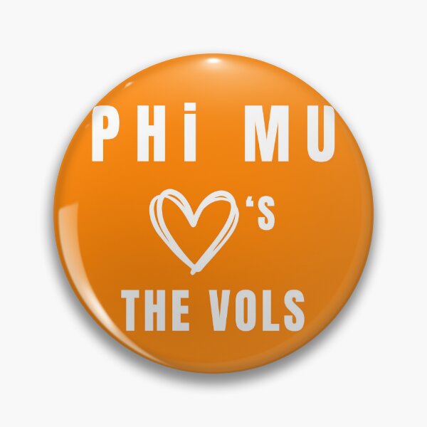 Item preview, Tennessee Sorority Football Gameday Pin Buttons designed and sold by Kickoff Buttons.