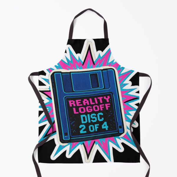 Item preview, Retro Floppy Disk Sticker – Reality Logoff Disc 2 of 4 Comic Explosion designed and sold by JacobKAurumhead.