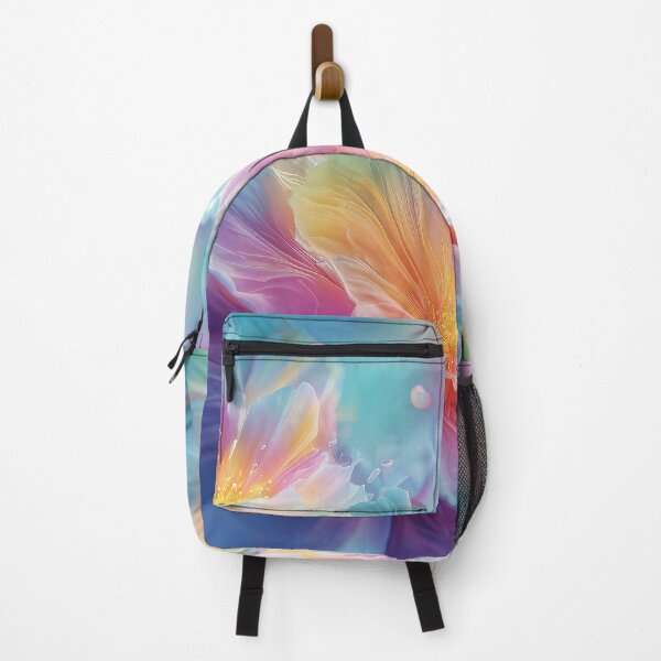 Item preview, Abstract cosmic floral explosion in pastel and deep tones designed and sold by Jirka Svetlik, Studio Illuvision.