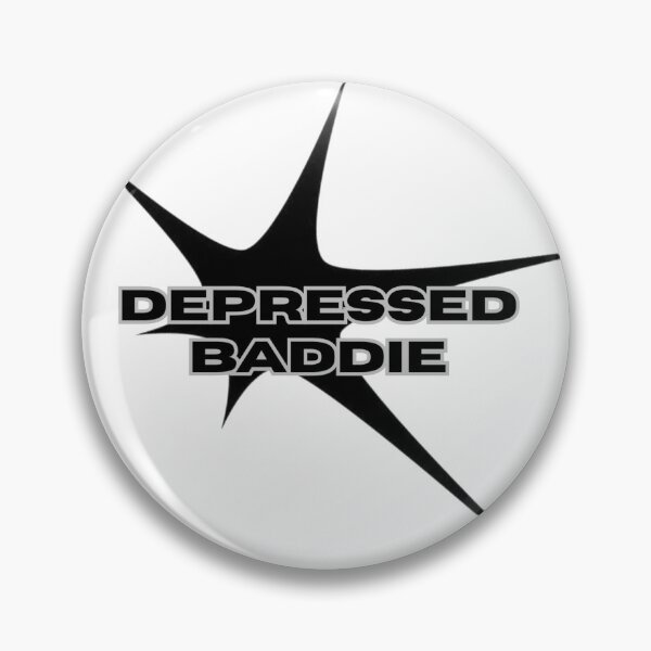 Item preview, Depressed Baddie Mental Health designed and sold by ptrcj.