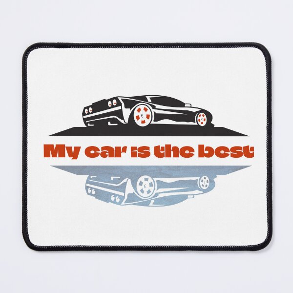 Item preview, My Car Is the Best – Bold Car Art designed and sold by Design-BO.