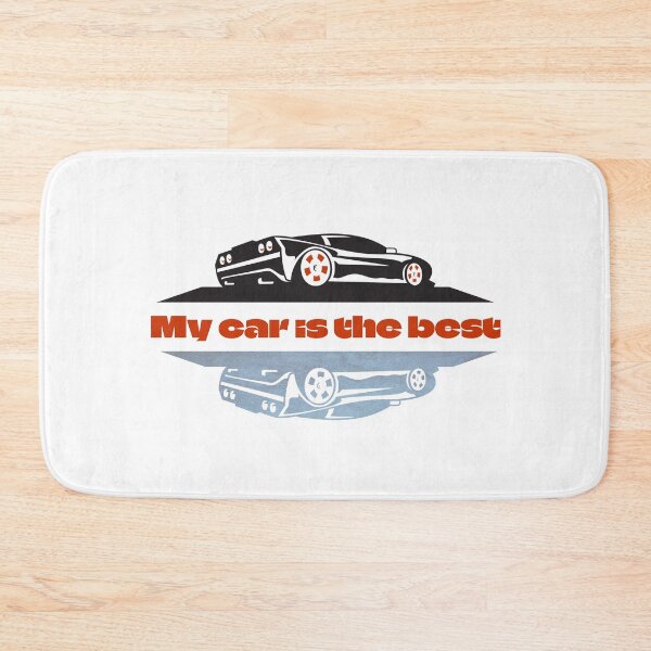 Item preview, My Car Is the Best – Bold Car Art designed and sold by Design-BO.