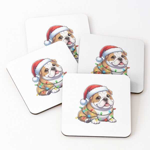 Item preview, Cute Christmas Bulldog designed and sold by Trenchling.