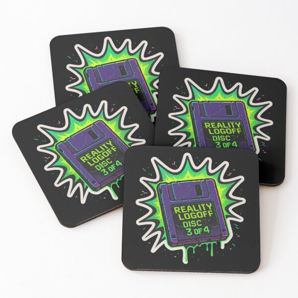 Item preview, Retro Floppy Disk Sticker – Reality Logoff Disc 3 of 4 Comic Explosion designed and sold by JacobKAurumhead.