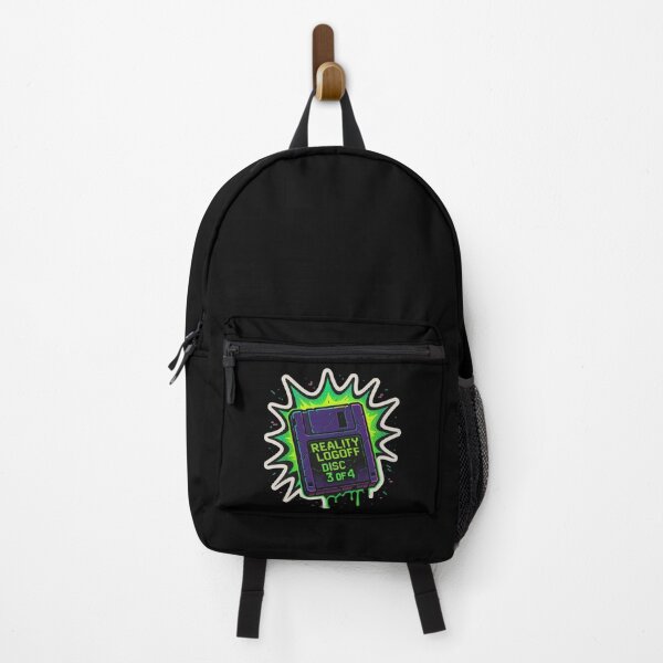 Item preview, Retro Floppy Disk Sticker – Reality Logoff Disc 3 of 4 Comic Explosion designed and sold by JacobKAurumhead.
