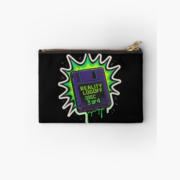 Item preview, Retro Floppy Disk Sticker – Reality Logoff Disc 3 of 4 Comic Explosion designed and sold by JacobKAurumhead.