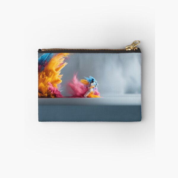 Item preview, Cricket player kicking up splashes of colour during a match Art Inspired By Nature And The Active Outdoors designed and sold by CDC40.