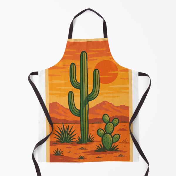 Item preview, Desert Cactus – Vintage Retro Aesthetic Artwork designed and sold by RouniBoutique.