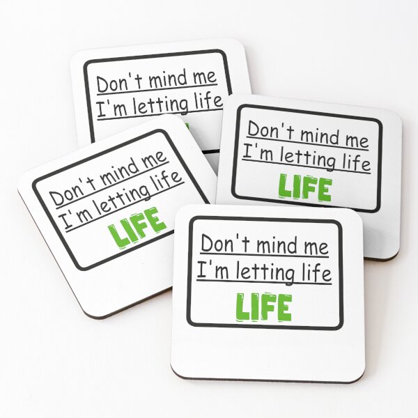 Item preview, Let life life designed and sold by Kind-O-CleverCo.