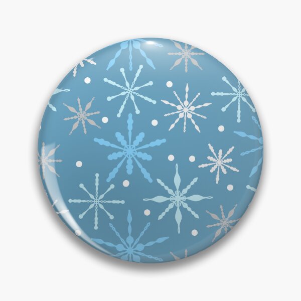 Item preview, Snow Flakes Pattern in Light Blue designed and sold by designsbyklm.