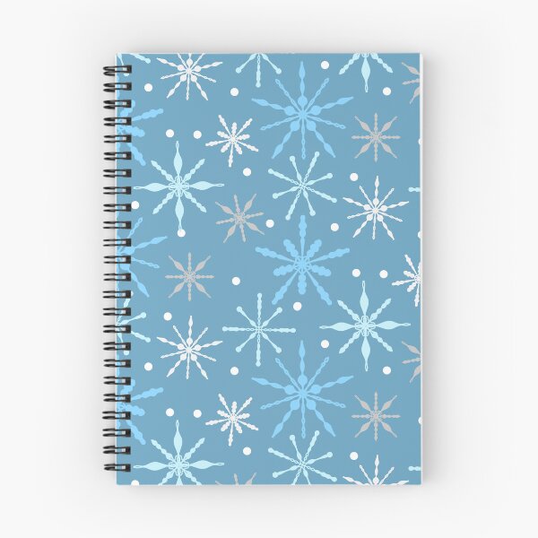Item preview, Snow Flakes Pattern in Light Blue designed and sold by designsbyklm.