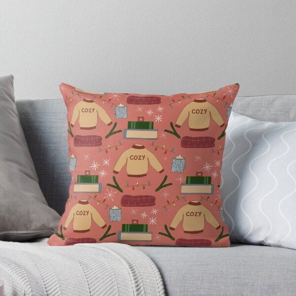 Item preview, Cozy Winter Pattern in Red designed and sold by designsbyklm.