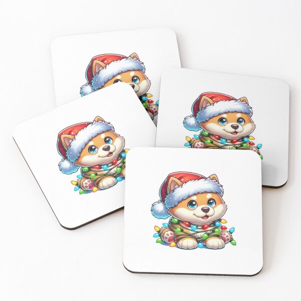 Item preview, Cute Christmas Shiba Inu designed and sold by Trenchling.