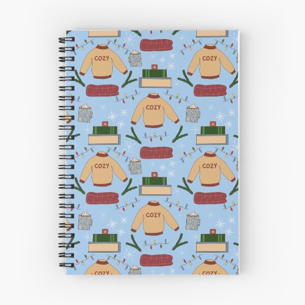 Item preview, Cozy Winter Pattern in Blue designed and sold by designsbyklm.