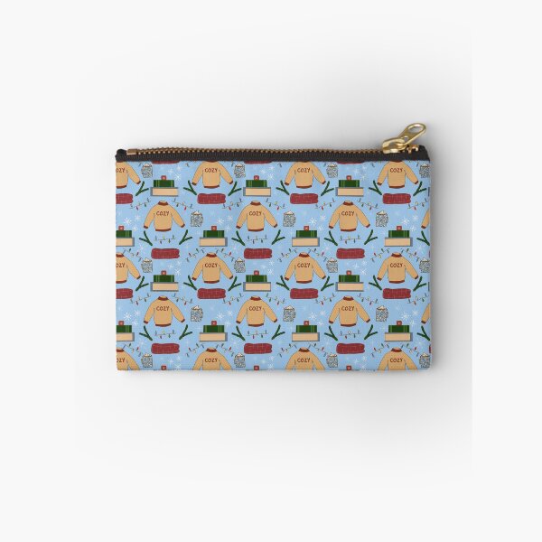Item preview, Cozy Winter Pattern in Blue designed and sold by designsbyklm.