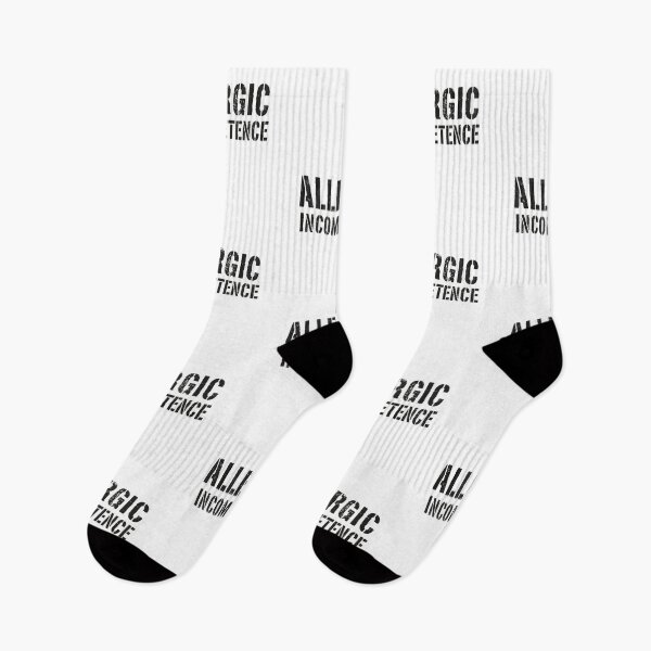 Item preview, Allergic To Incompetence designed and sold by AlinaSCorner.