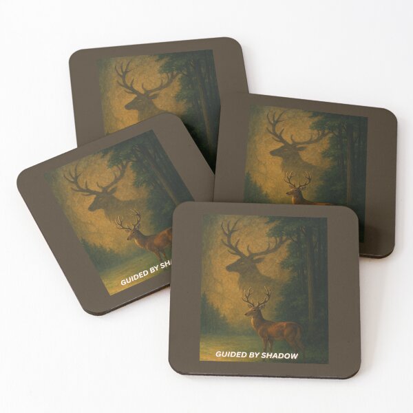Item preview, Guided by Shadow – Legacy of the Forest Stag designed and sold by GeoWild Designs.