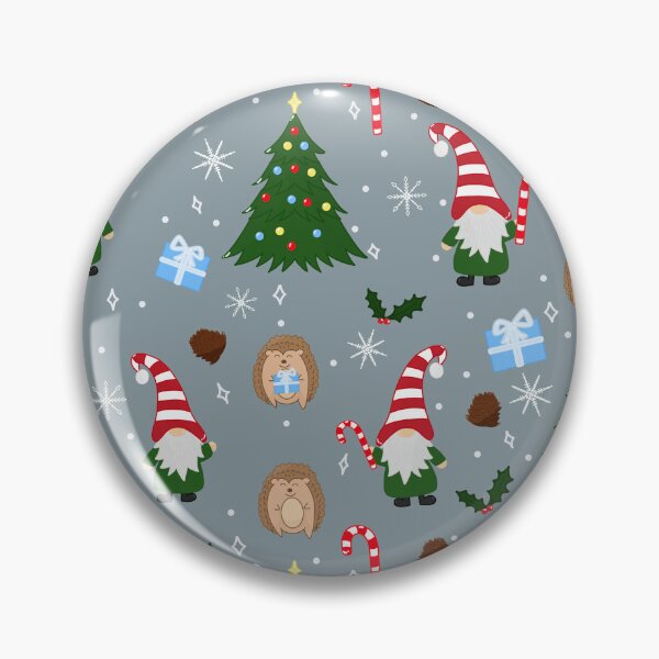 Item preview, Christmas with My Gnomies in Silver designed and sold by designsbyklm.