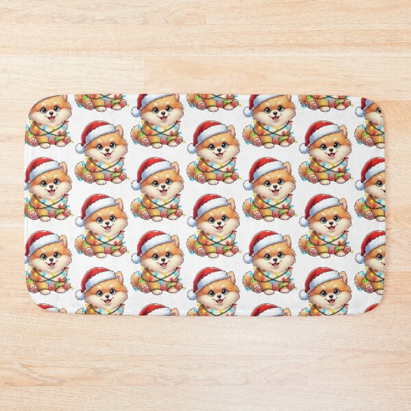 Item preview, Cute Christmas Pomeranian designed and sold by Trenchling.