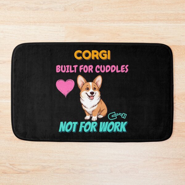 Item preview, Corgi Built for Cuddles Funny Dog Lover Design designed and sold by Kotalo.