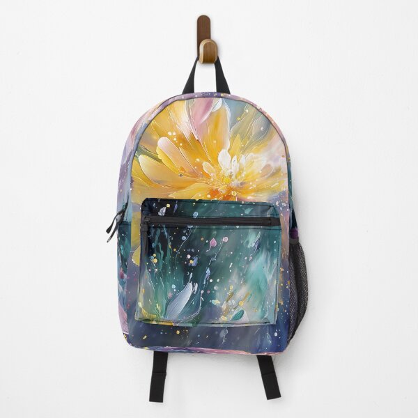 Item preview, Vibrant Floral Abstract Painting with Explosion of Colors designed and sold by Jirka Svetlik, Studio Illuvision.