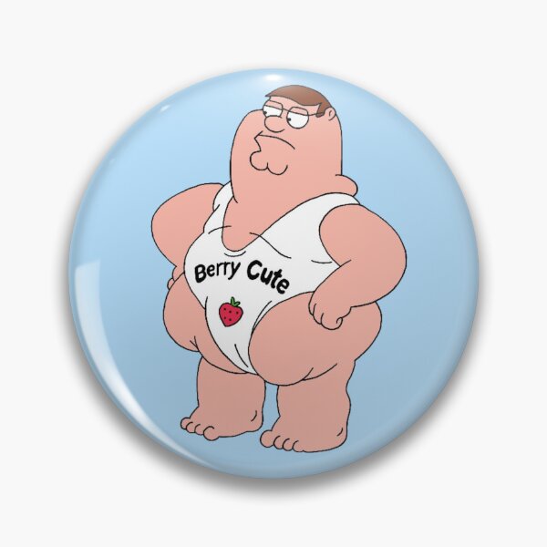 Item preview, peter griffin berry cute hand drawn print  designed and sold by miss madison creates.