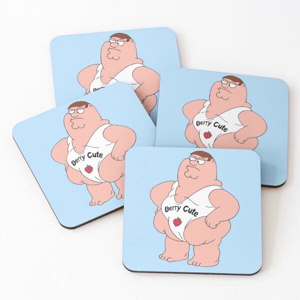 Item preview, peter griffin berry cute hand drawn print  designed and sold by miss madison creates.