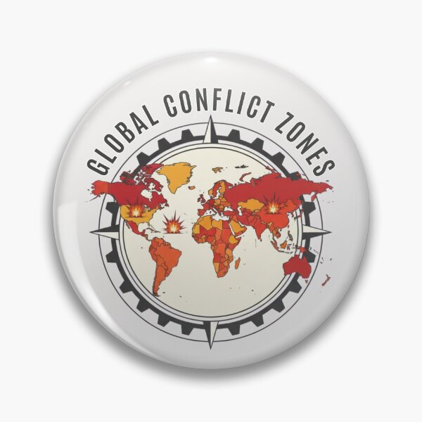 Item preview, Global Conflict Zones designed and sold by  ViralVisionsCreating .