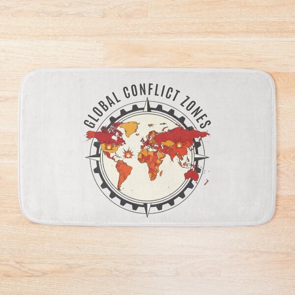 Item preview, Global Conflict Zones designed and sold by  ViralVisionsCreating .