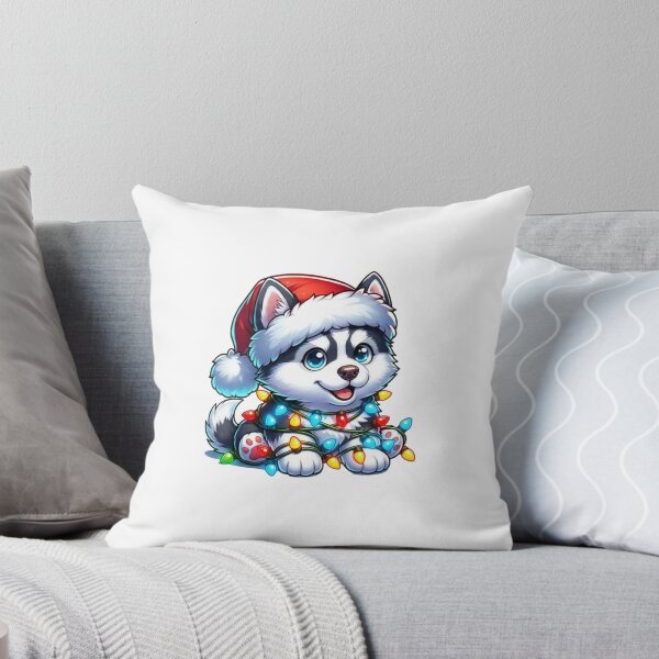 Item preview, Cute Christmas Husky designed and sold by Trenchling.