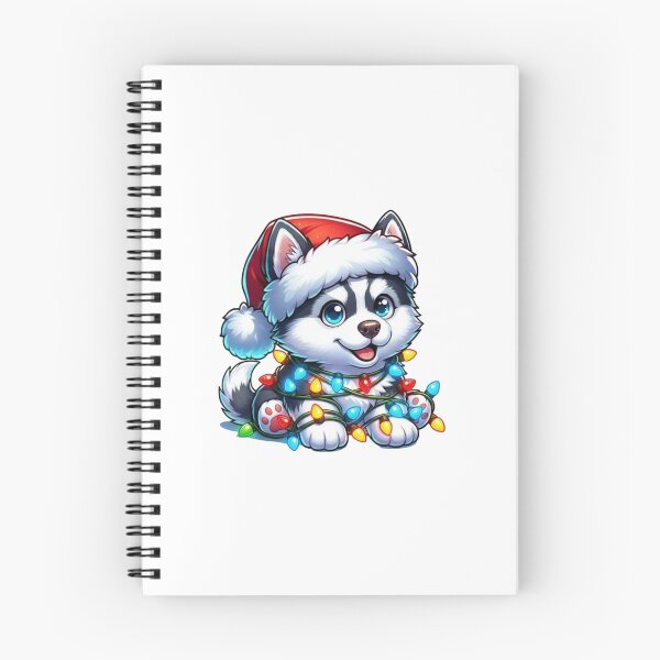Item preview, Cute Christmas Husky designed and sold by Trenchling.
