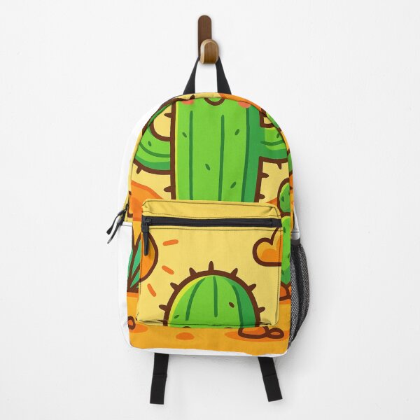 Item preview, Cartoon Playful Desert Cactus – Cute Kawaii Style designed and sold by RouniBoutique.