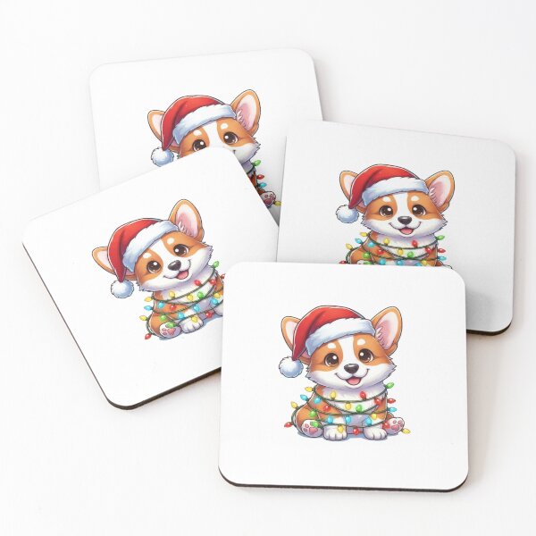 Item preview, Cute Christmas Corgi designed and sold by Trenchling.