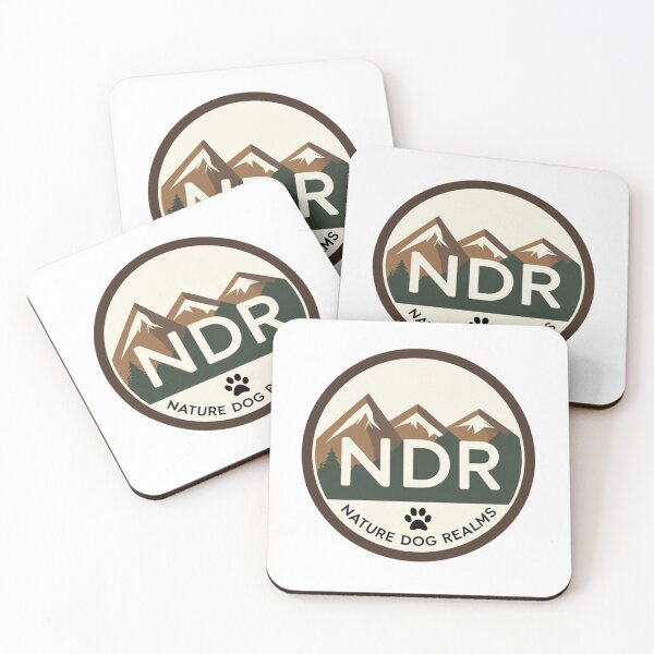 Item preview, NDR - Nature Dog Realms- logo 2-Dog Paw-mountains designed and sold by NatureDogRealms.